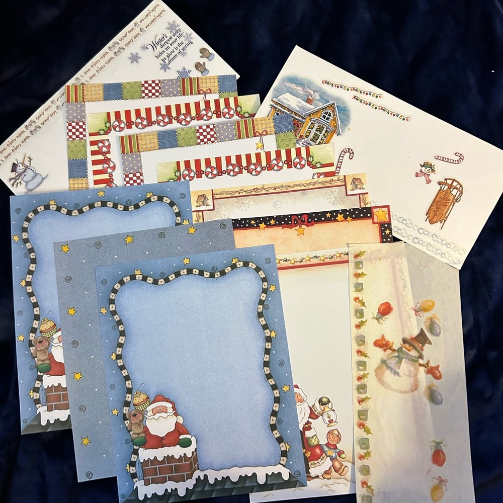 Festive Holiday Scrapbooking Set